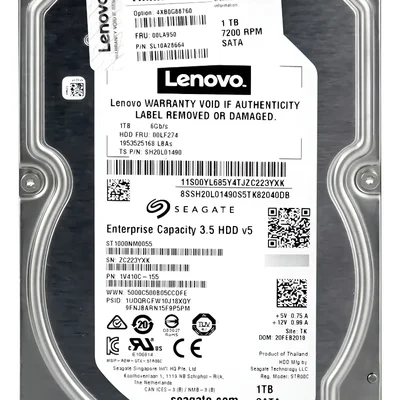 Hd 1TB Lenovo 00lf274 Sh20l01490 1v410c-155 Seagate