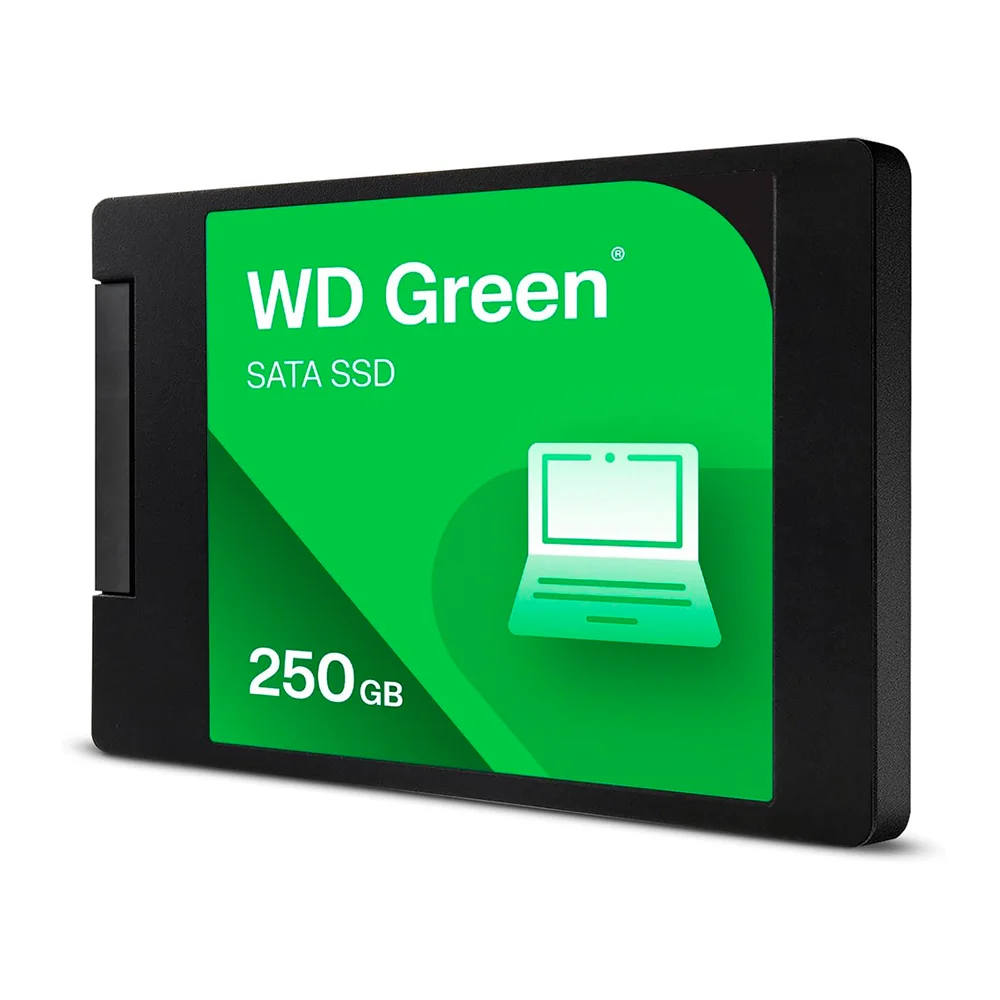 Imagem 3 de 5 do produto SSD Wd Green 250gb Interno 2.5 Sata Iii Para PC E Notebook