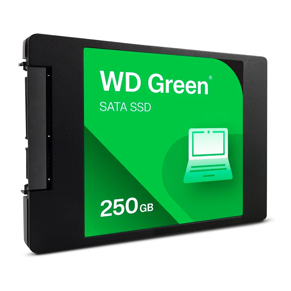 Imagem 4 de 5 do produto SSD Wd Green 250gb Interno 2.5 Sata Iii Para PC E Notebook