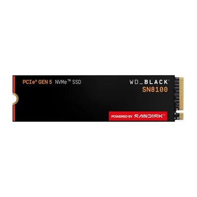 SSD Wd Black 1TB Sn8100 M.2 Nvme PCie Gen5 Gamer Desempenho