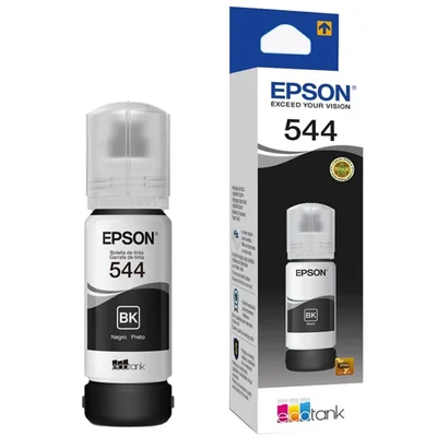 Tinta Para Recarga T544 Epson Preto Para Ecotank L5190