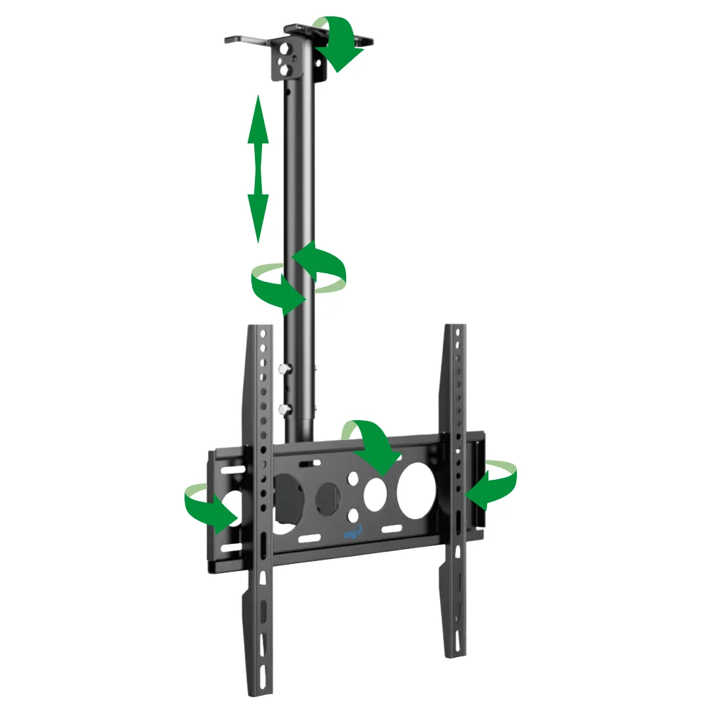 Imagem 4 de 5 do produto Suporte Giratório De Teto Para Tvs De 26 A 75", Vesa 100mm X 100mm A 400mm X 400mm, A05v4, Elg