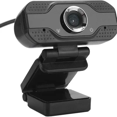 Webcam Full Hd 1080p Com Microfone Para Computador E Notebook – Câmera Usb Plug & Play Com Redução De Ruído E Suporte Ajustável Para Aulas Online, Reuniões E Home Office