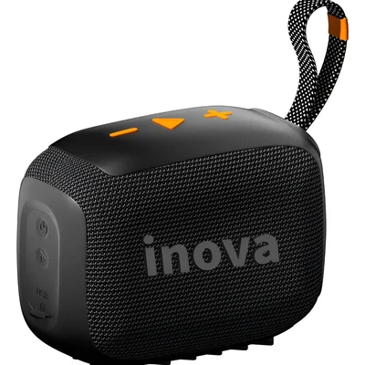Caixa Som Bluetooth Tws Grave Potente Portátil Com Radio 15h
