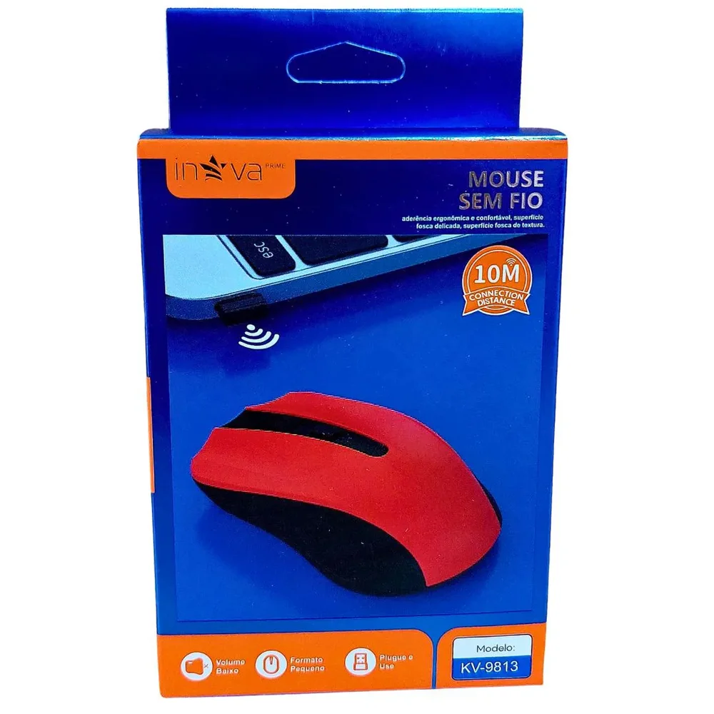 Imagem 2 de 2 do produto Mouse Sem Fio Inova Kv-9813