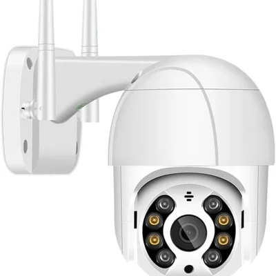 Câmera De Vigilância Externa Ip Prova Dágua Infravermelho E Conexão Wi-fi Para Segurança