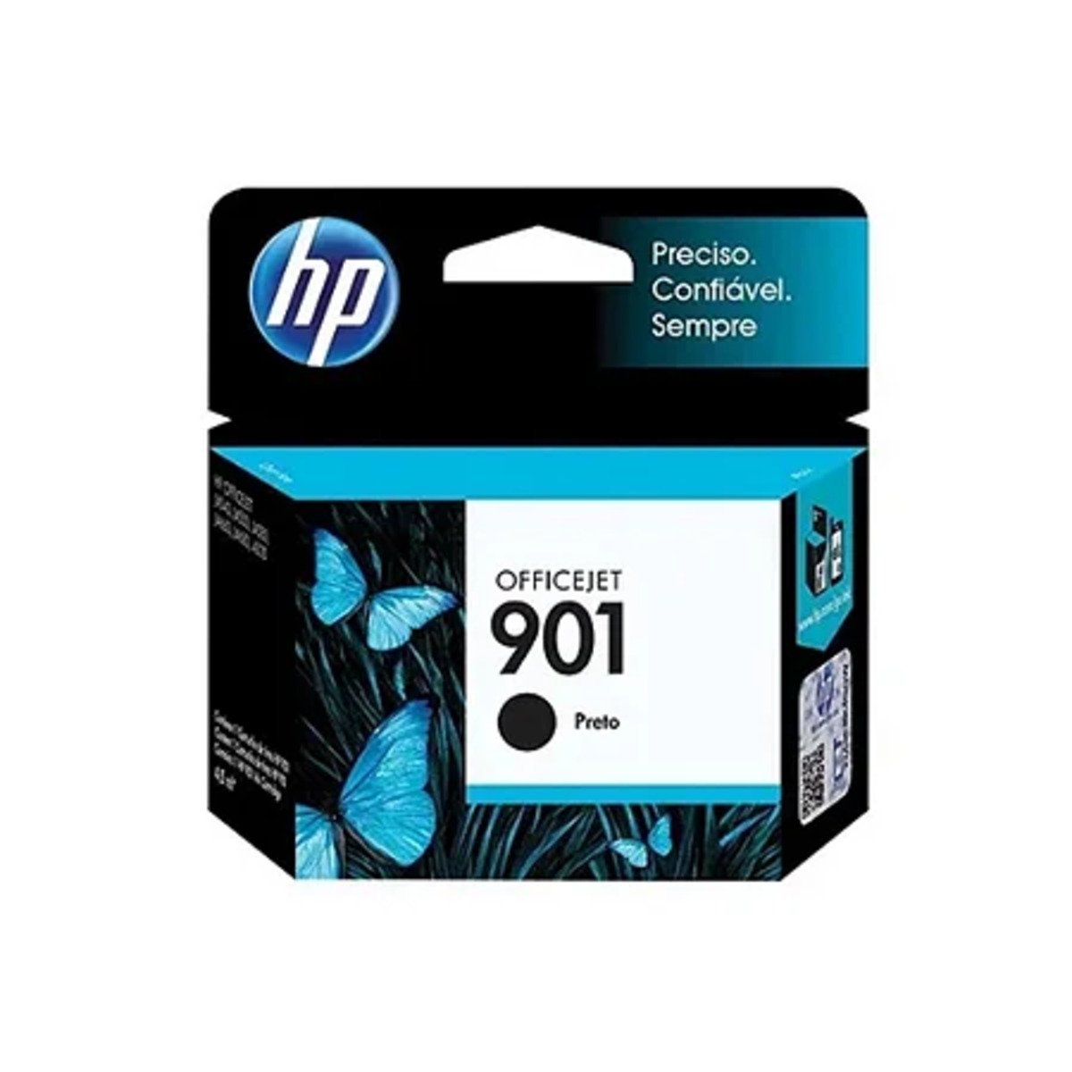 Cartucho De Tinta Hp 901 Cc653ab Preto Officejet J4660, J4500, J4540, J4550, J4580, J4680 |
