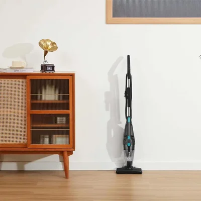 Aspirador De Pó Midea Vertical 2 Em 1 Preto E Azul Vva21p2 - 127v — foto 4