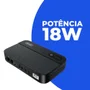 Mini Nobreak Dc 18w Bivolt Saídas 5v/9v/12v/24v Proteção Sobrecarga