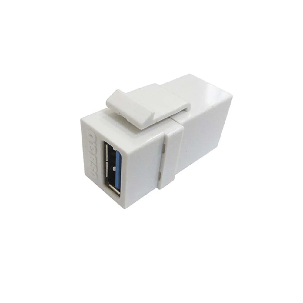 Imagem 5 de 5 do produto Keystone Usb 3.0 180° Emenda Pass Through P/ Painel Espelho