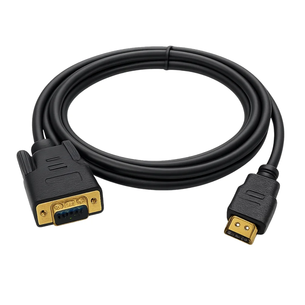 Imagem 2 de 2 do produto Cabo Conversor HDMI Para Vga 1,8metros C/ Chip Cb-148
