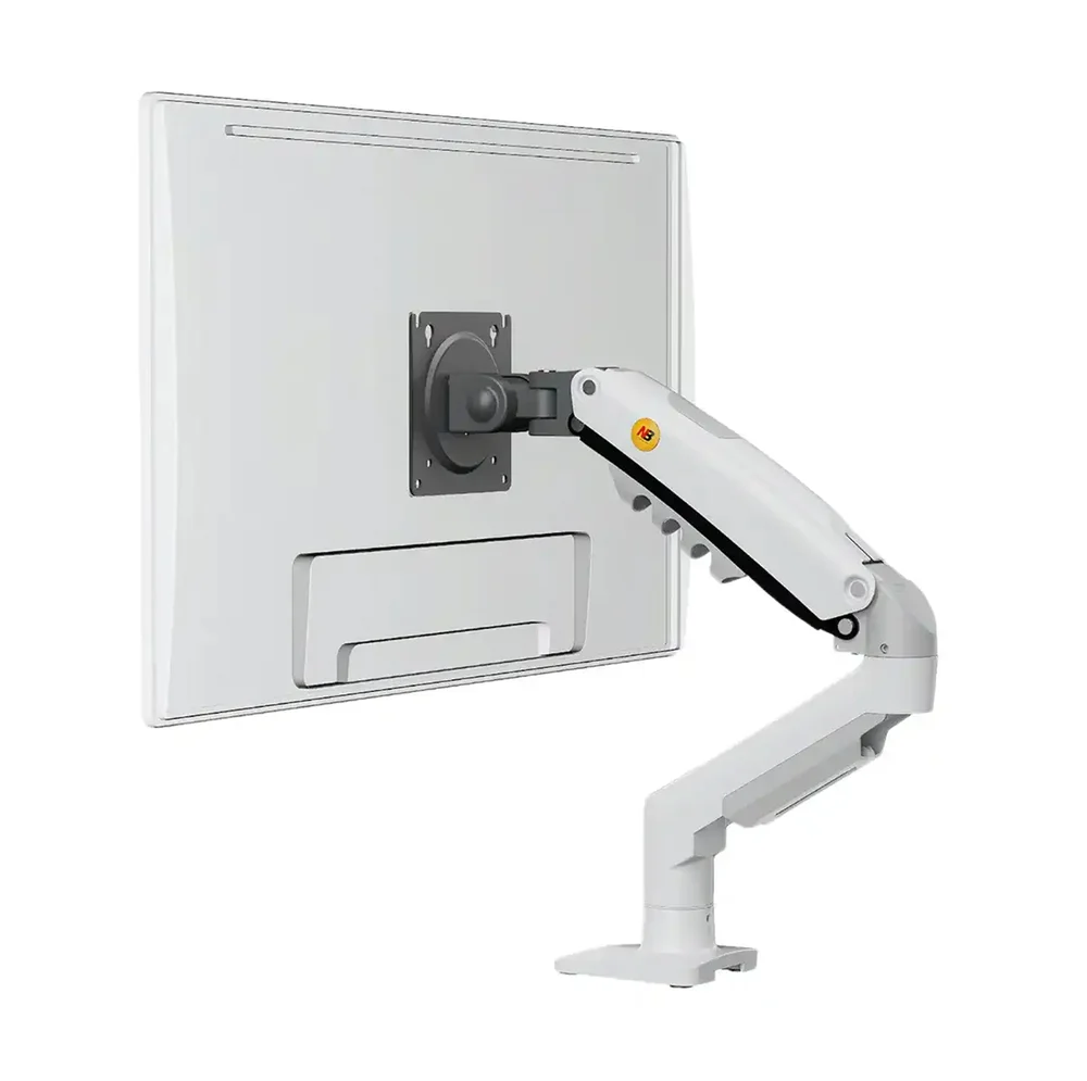 Imagem 5 de 5 do produto Suporte P/ Monitor Articulado C/ Pistão A Gás 17" A 30" F80-xe Nb Cor:branco