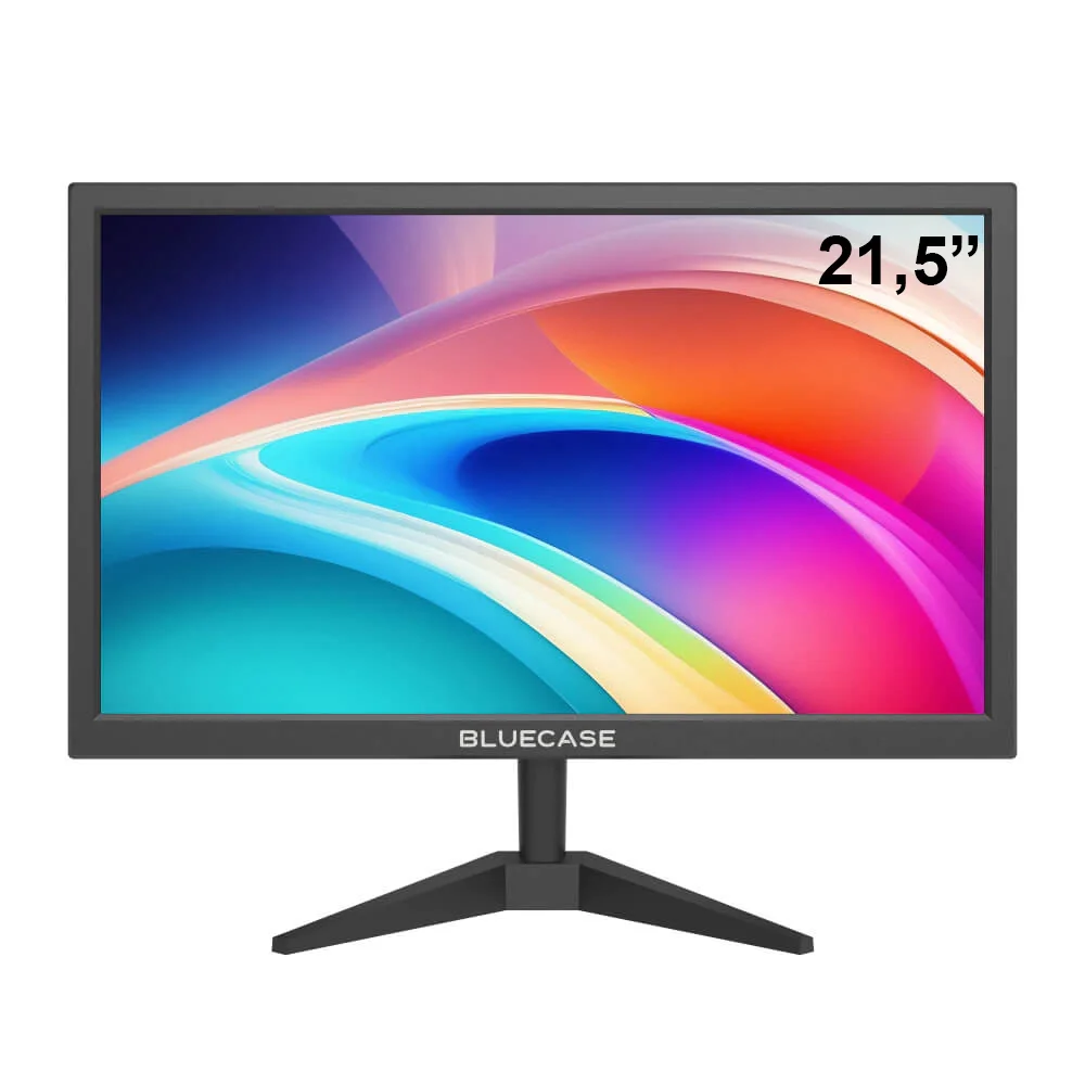 Monitor LED Bluecase 21,5" Preto Full Hd Vga/hdmi - Bm22g1hvw Monitor LED Bluecase 21,5" Preto Full Hd Vga/hdmi - Bm22g1hvw