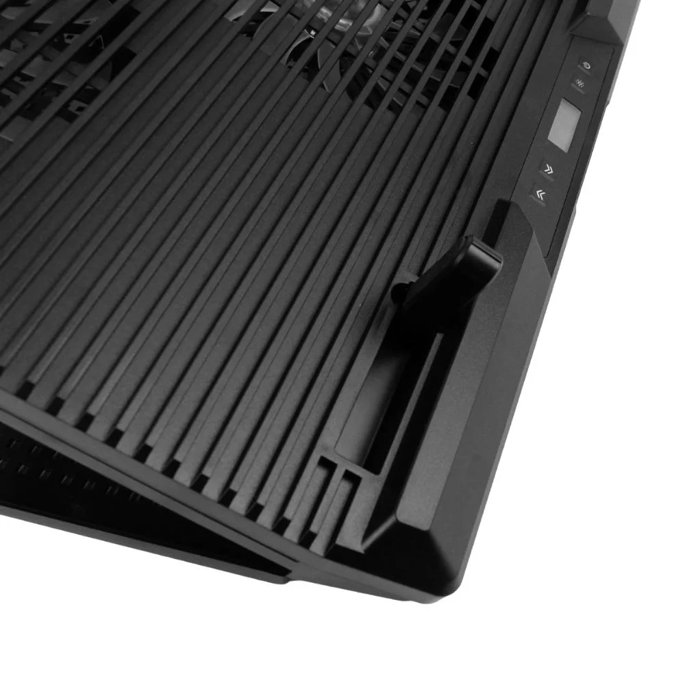 Imagem 3 de 5 do produto Suporte Notebook Gamer 3 Fans LED 5v Resfriamento Eficiente Entrada Usb