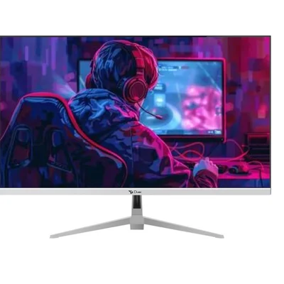 Monitor Gamer, 23.8 Pol, Full Hd, Ips, 100hz, 1ms, Hdr, Freesync, HDMI/vga, Branco