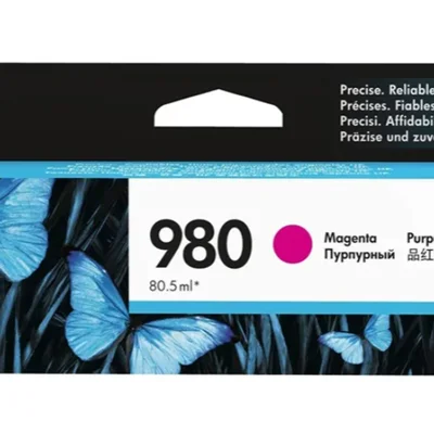 Cartucho 980 D8j08a Magenta X555 Mpf X585 80,5ml