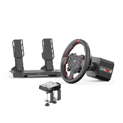 Volante Gamer Simulador Pxn Vd4 Bundle Pedais Torque Realista 4nm