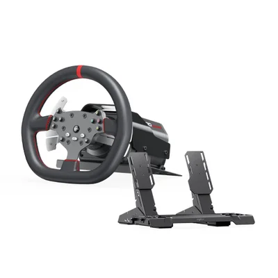 Volante Gamer Pxn V10 Ultra Premium Direct Drive Torque 3.2nm Com Pedais