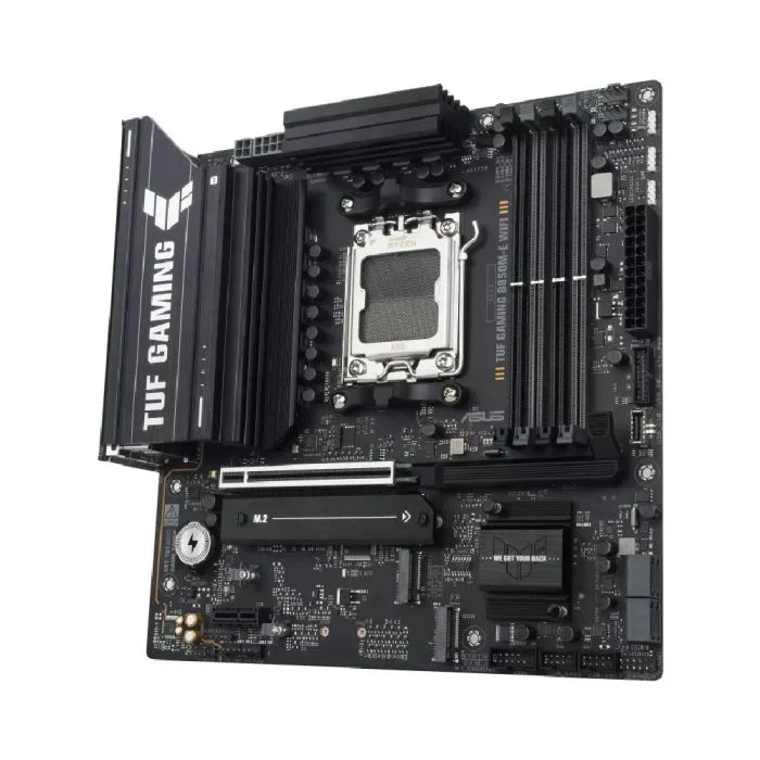 Imagem 2 de 5 do produto Placa Mãe Asus Tuf Gaming B850m-e Wifi Am5 4xDDR5 Amd B850 Matx