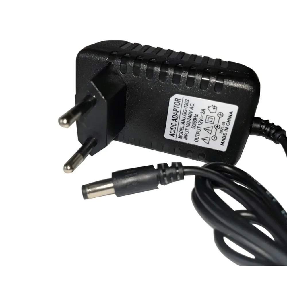 Fonte Carregador Ac/dc Adaptador 12v-2a Bivolt Para Fita LED