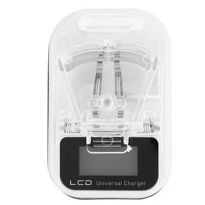 Carregador De Celular E Bateria Universal Lcd Usb-rmj