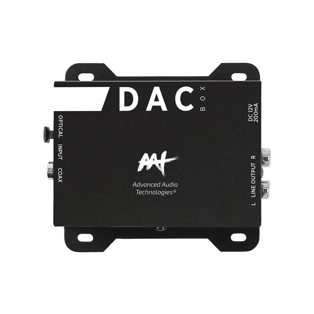 Imagem 2 de 5 do produto Aat Dac Box - Conversor De Áudio Digital / Analógico  24 Bits
