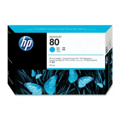 Cartucho De Tinta Hp 80 C4846a Ciano | Designjet 1050c 1050m