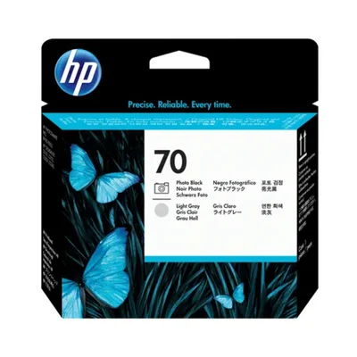 Cabeça De Impressão Hp 70 Preto Foto E Cinza Claro C9407a | Designjet Z2100 Z5200 Z5400