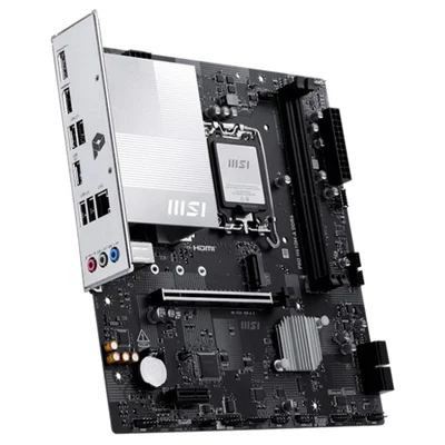 Placa Mae Msi Pro H610m-a Ddr4 LGA 1700 12 13 E 14 Geracao