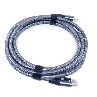 Cabo HDMI 8k 3 Metros Alta Velocidade Conector Folheado A Ouro