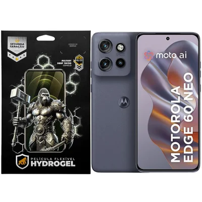 Kit Película Frontal + Traseira Para Motorola Moto Edge 60 Neo - Proteção Completa - Gshield