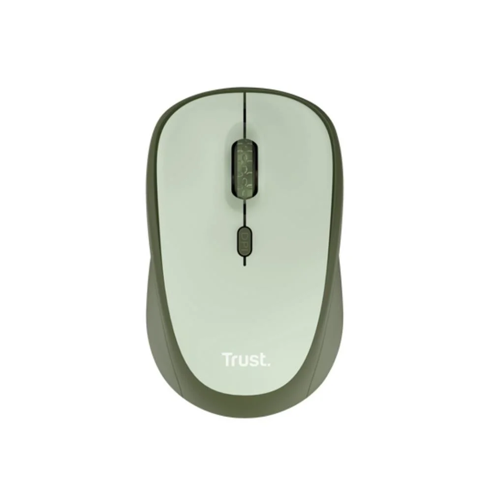 Imagem 3 de 4 do produto Trust Yvi+ Silent Wireless Mouse Eco, Sem-fio, Silencioso, Dpi 800-1600