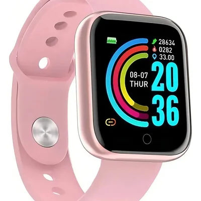 Relógio Inteligente Smartwatch D20 – Monitor De Saúde, Notificações E Esportes Relógio Inteligente Smartwatch D20