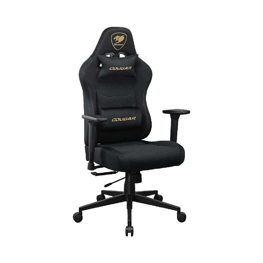 Cadeira Gamer Cougar Prime Gold Preto E Dourada Até 120kg - Cgr-prm-glb Cadeira Gamer Cougar Prime Gold Preto E Dourada Até 120kg - Cgr-prm-glb