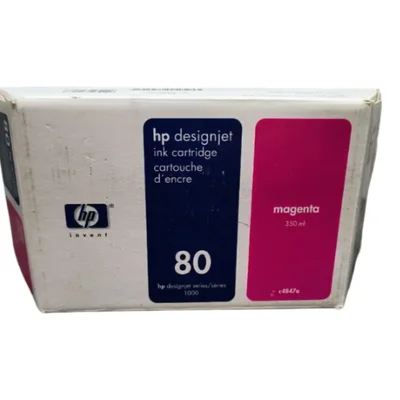 Cartucho Hp 80 C4847a Magenta 350ml Designjet 1050 1055 Novo