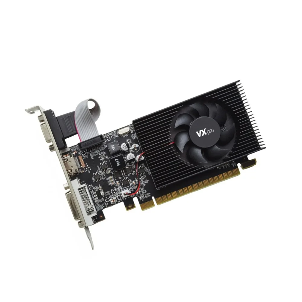 Placa De Video 4gb Gt730 Ddr3 64bit Vga/dvi/hdmi Vxgt730-4gd3-a Vxpro 6