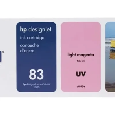 Cartucho Hp 83 C4945a Uv Light Magenta 5000 5500uv 680ml
