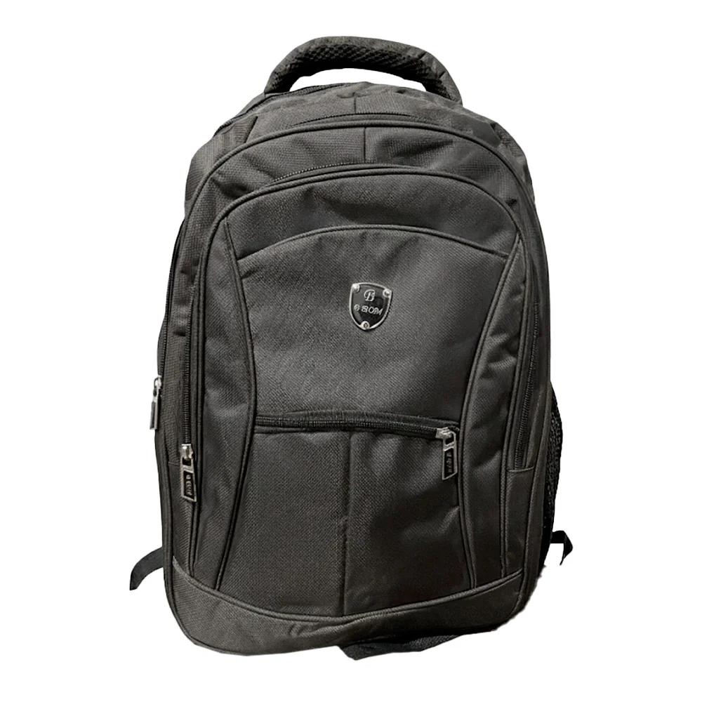 Imagem 2 de 4 do produto Mochila Cinza Impermeável Usb Fone Notebook 40l Escolar Viagem - B Bom