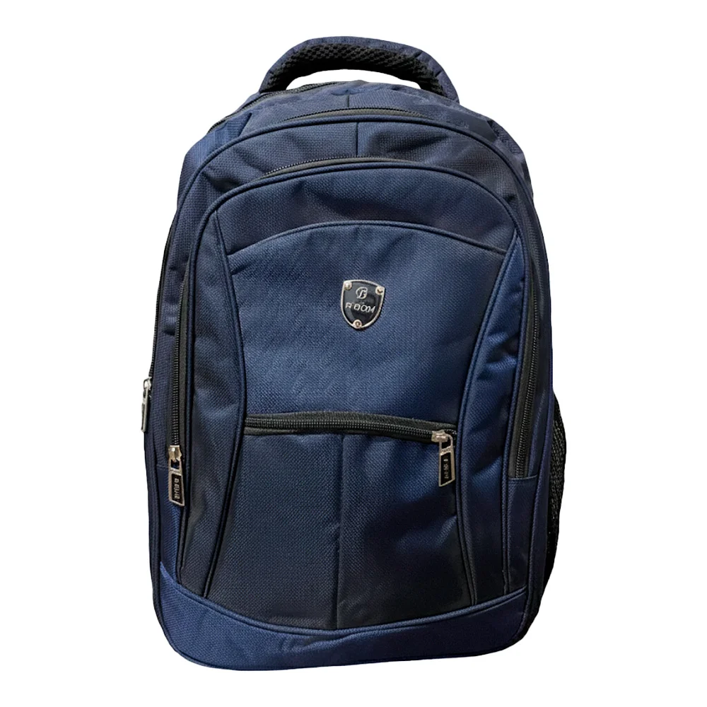 Imagem 2 de 4 do produto Mochila Azul Impermeável Usb Fone Notebook 40l Escolar Viagem - B Bom