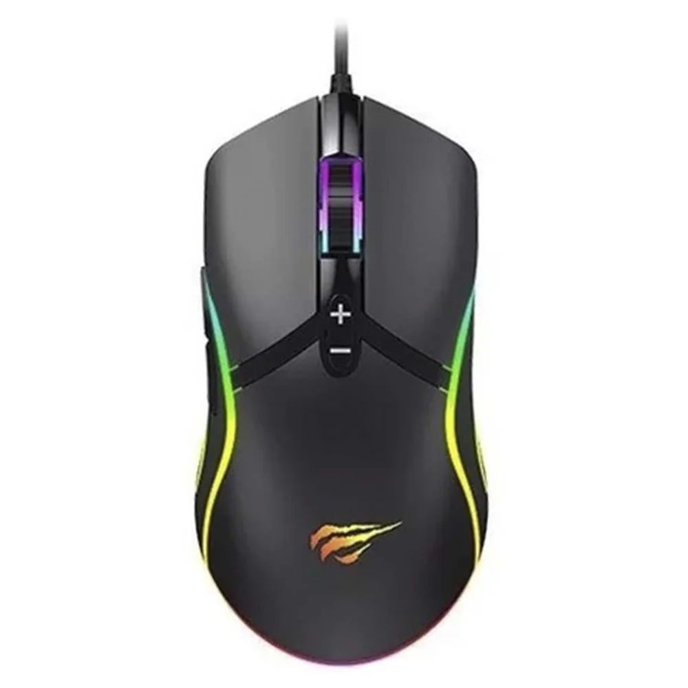 Imagem 2 de 4 do produto Mouse Gamer C/ Fio Rainbow 6.400dpi Maketech Vipper Gmm-1026