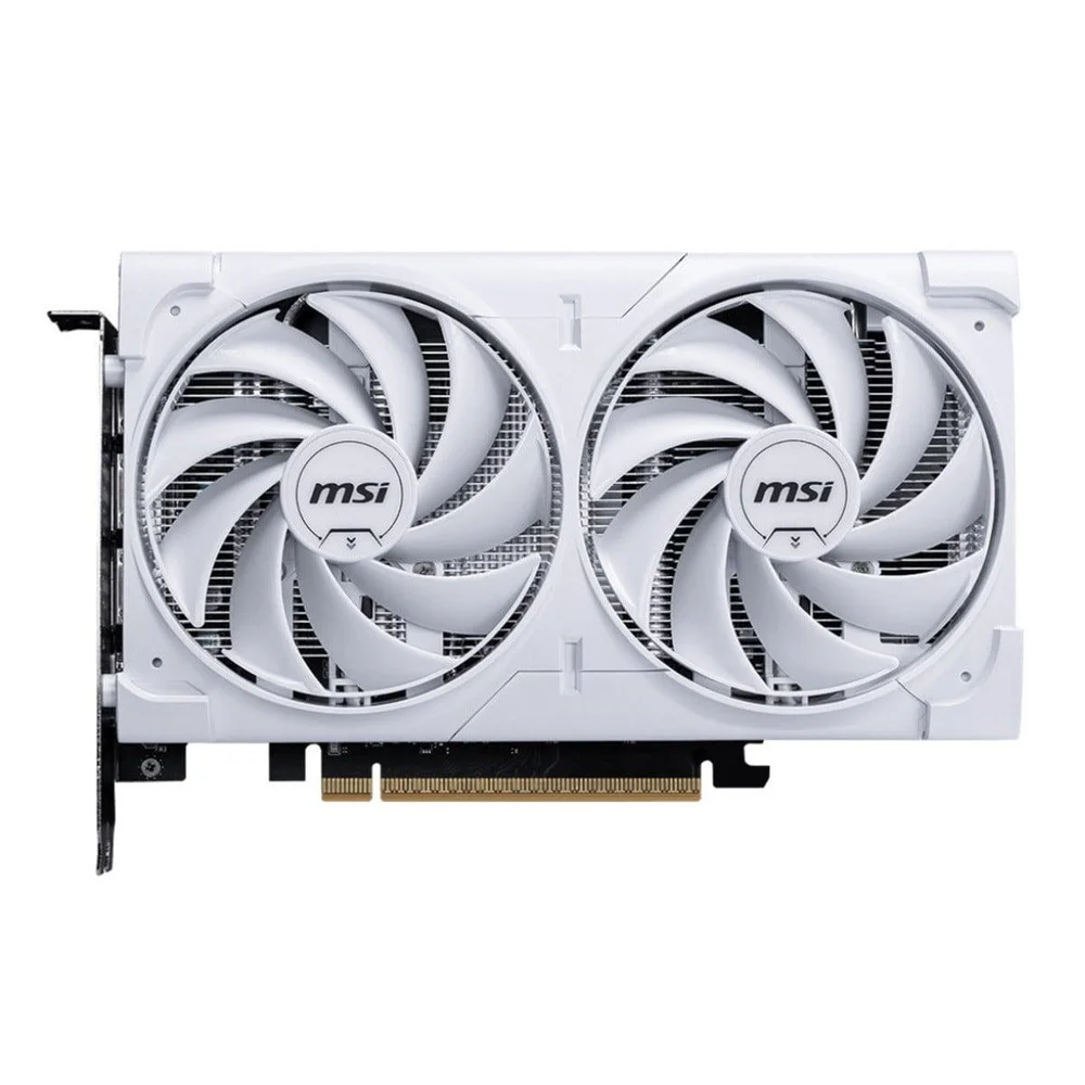 Imagem 2 de 5 do produto Placa De Vídeo Msi Nvidia Geforce RTX 5060 Ventus 2x Oc White, 8GB, Gddr7, Dlss, Ray Tracing, 912-v537-018