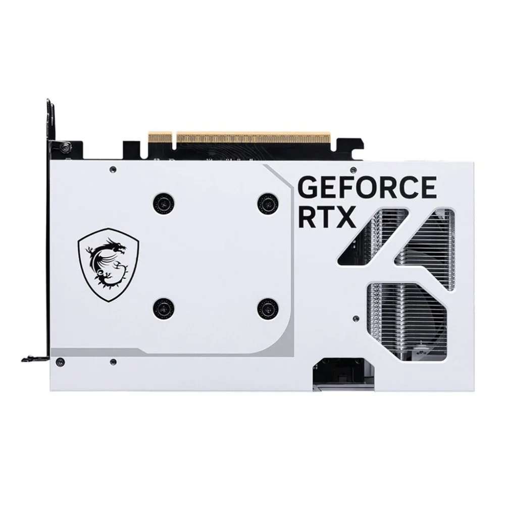 Imagem 3 de 5 do produto Placa De Vídeo Msi Nvidia Geforce RTX 5060 Ventus 2x Oc White, 8GB, Gddr7, Dlss, Ray Tracing, 912-v537-018