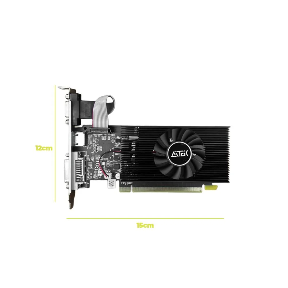 Placa De Video 1gb Ddr3 128 Bits Delta Gt240 Low Profile 5