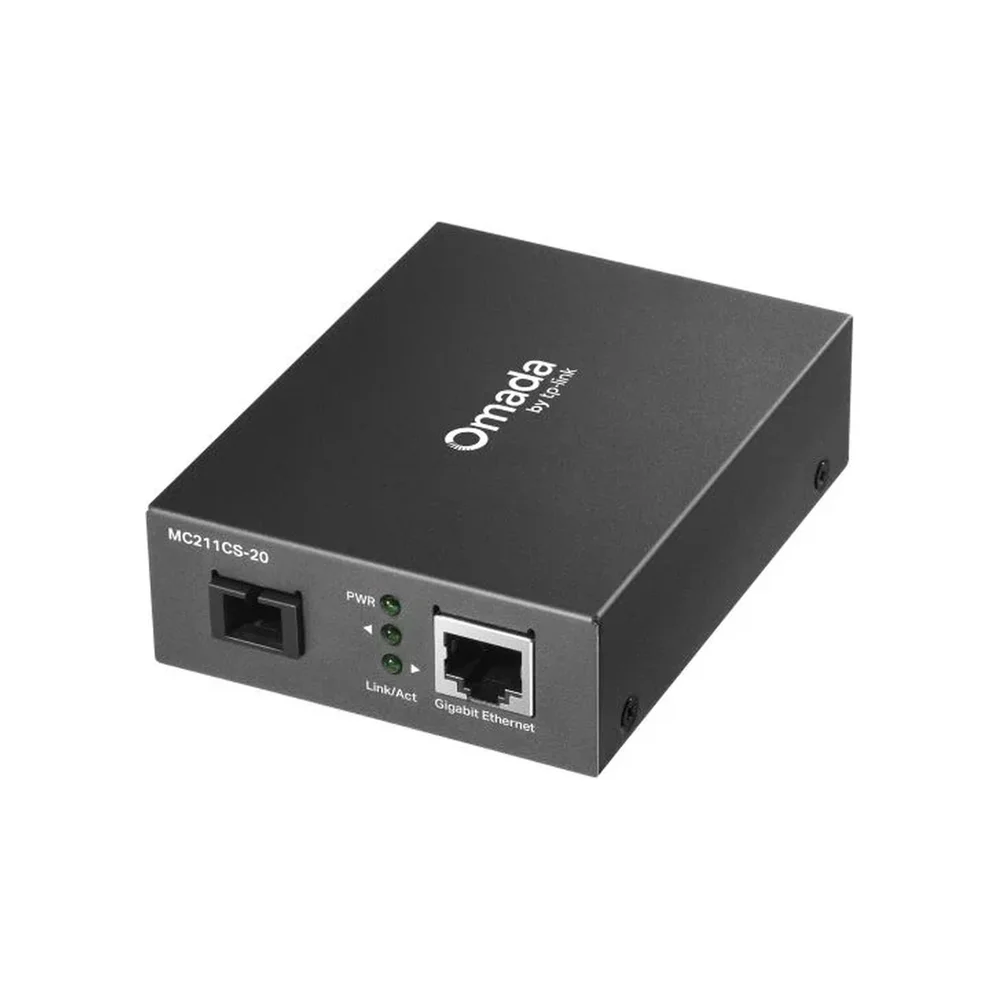 Imagem 2 de 5 do produto Conversor De Mídia Tp-link Mc212cs-2 Omada Wdm Gigabit