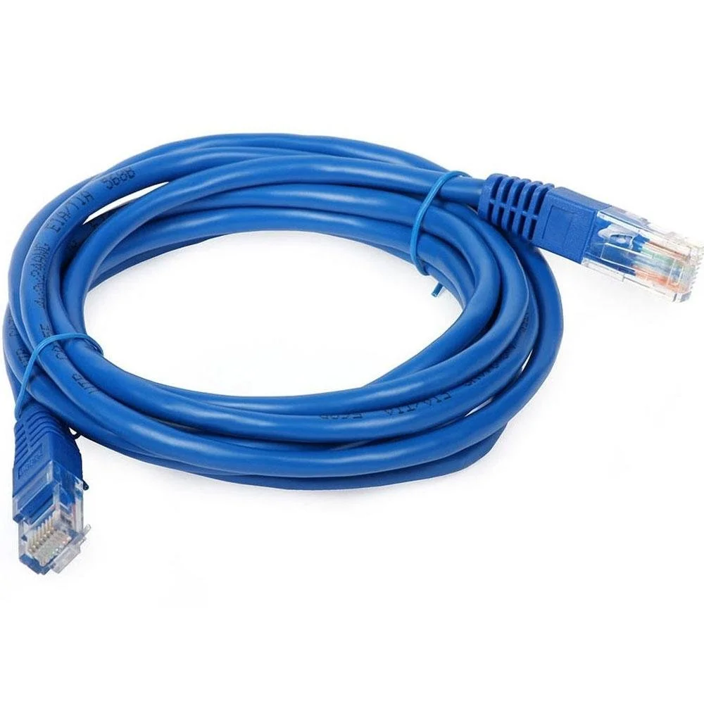 Imagem 1 de 1 do produto Cabo Rede Patch Cord Cat6 01,5mts Azul Anatel 03555-14-07613