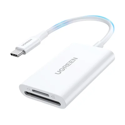 Leitor Cartão Ugreen Usb-c 3.1 Sd E Micro Sd Alta Velocidade