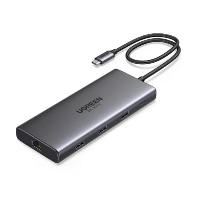 Hub Usb-c Ugreen 10 Em 1 HDMI 4k 60hz Pd 100w Ethernet
