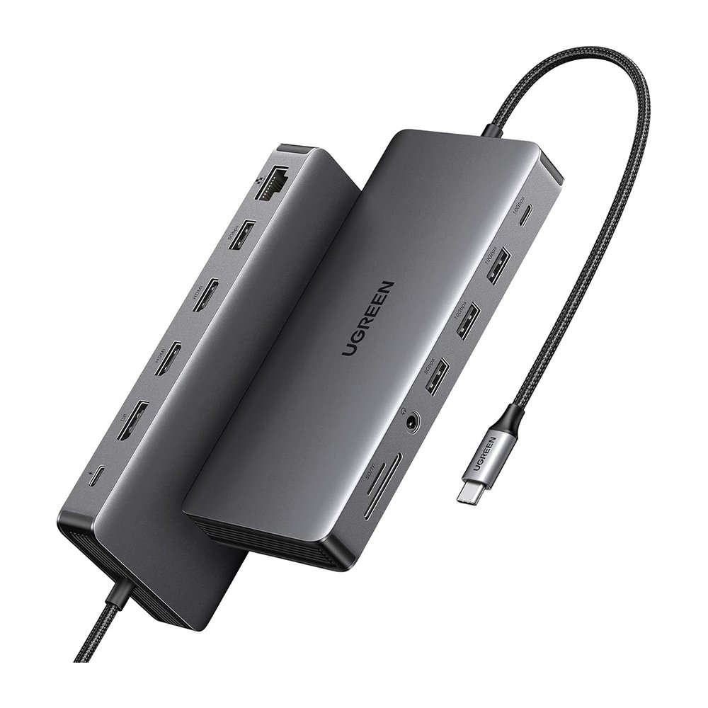 Hub Usb-c Ugreen 13 Em 1 Docking Station HDMI 4k Pd Usb