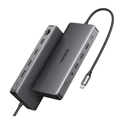 Hub Usb-c Ugreen 13 Em 1 Docking Station HDMI 4k Pd Usb