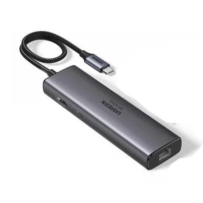 Hub Usb C Ugreen 4k 60hz HDMI 2xusb-a 1xusb-c Lan 100w Pd